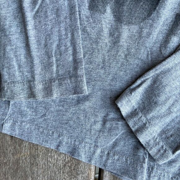 ZARA Boys Shirt Size 9 10 140 Must‎ Not Stop Long Sleeve Tee T-Shirt Gray Black - Picture 3 of 8